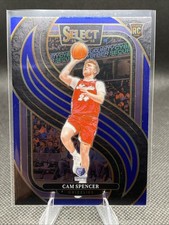 2024-25 Panini Select Cam Spencer #189 Memphis Grizzlies RC Premier Level