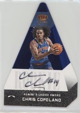 2012 Preferred Panini's Choice Award Rookies Blue 19/49 Chris Copeland Auto 1i0