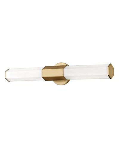 Hinkley Facet 26" Wide Heritage Brass LED Bath Light - Picture 6 of 10