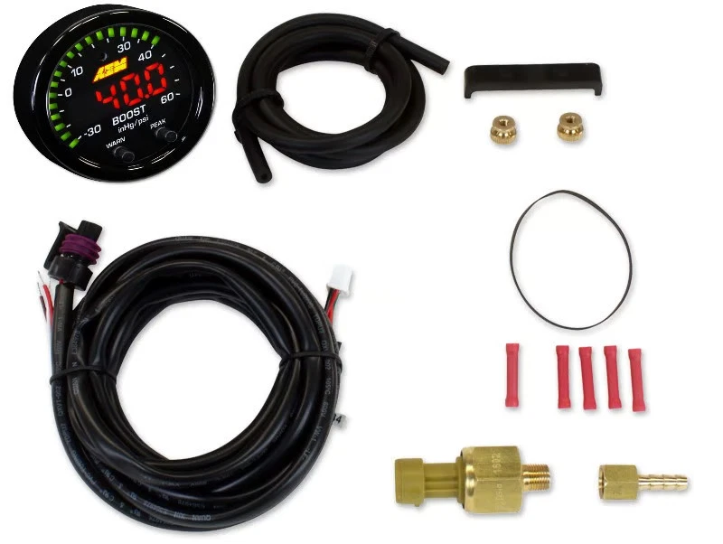 AEM 30-0308 X-Series 60 psi / 4 bar Boost Gauge Foto 2 de 3
