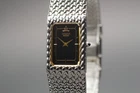 Vintage 1987 [NMINT] SEIKO CREDOR 2F70-5341 Black Dial Quartz Ladies Watch JAPAN