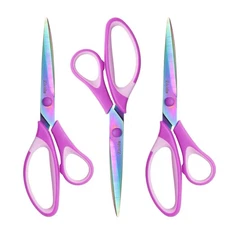 8.5" Scissors All Purpose, Multipurpose Office Scissors Set of 3 pack