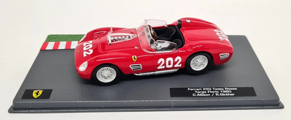 Altaya 1/43 Ferrari 250 Testa Rossa Targa Florio 1960 202 Diecast Model Race Car - Image 4 of 4