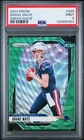2024 PANINI PRIZM GREEN WAVE #329 DRAKE MAYE ROOKIE RC PSA 9