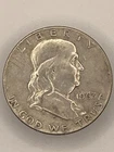 1963-D Franklin Half Dollar 90% Silver Denver Mint Circulated Ungraded Coin