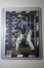 2025 Topps Update Series - Nate Lowe #US230 Independence Day /76