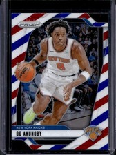 2024-25 Panini Prizm OG Anunoby Red, White and Blue #149 Knicks