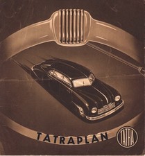 Catalogue brochure Tatra T600 Tatraplan 1948 International en français