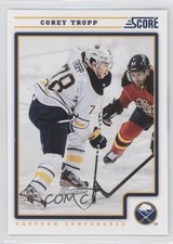 2012-13 Score Corey Tropp #83 0a1