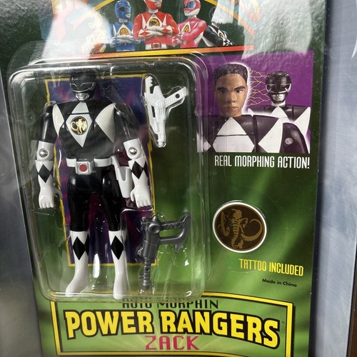 Figura Power Rangers Legacy Collection "Auto Morphin Black Ranger" (2018 NUEVA) - Imagen 3 de 17
