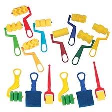 Creativity Street Creativity Street Foam Rollers  Brush Pack ac9852 