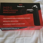 PowerAdd Massage Gun – Deep Tissue Percussion Massager with 5 Massage Heads
