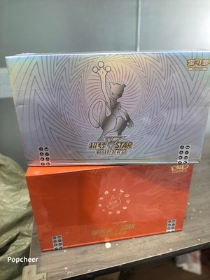 IN STOCKPokemon TCG S-Chinese Exclusive Charizard & Mewtwo VSTAR Box