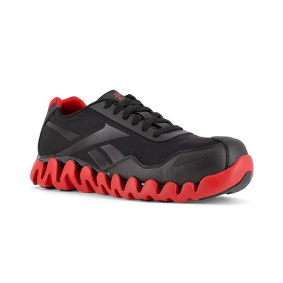 Reebok Work Men's Zig Pulse Work Sd10 Comp Toe Athletic W Black/Red - 7 Medium
