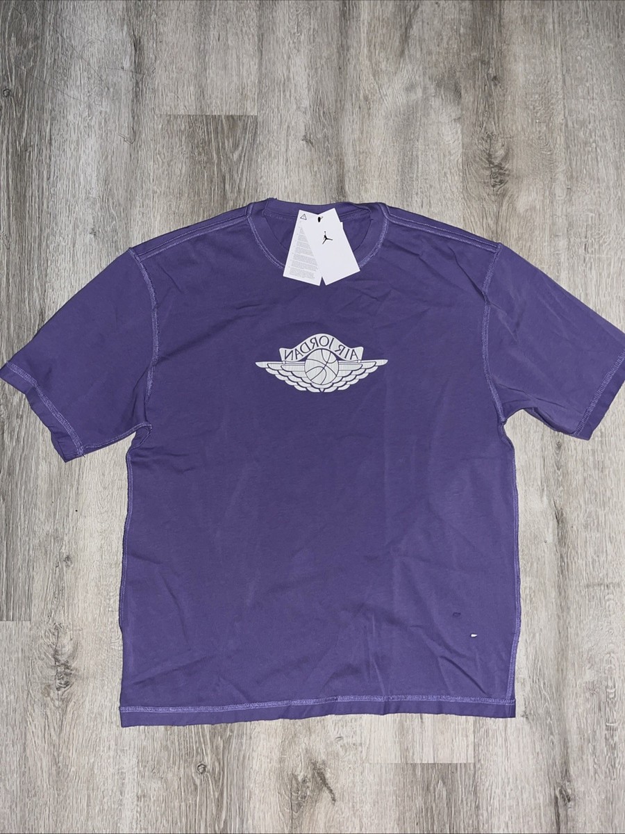 Nike Air Jordan Rare Air T-Shirt Purple/White Mens Size Medium M