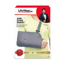 LifeWear XXL Arm Sling Baggy Brace for Fracture Healing & Pain Relief
