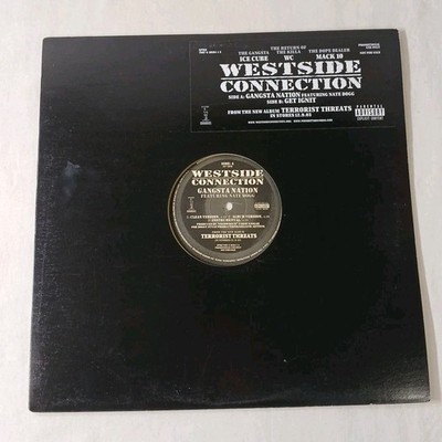 Westside Connection Gangsta Nation 12'' Vinyl Record Single 2003 Priority Promo