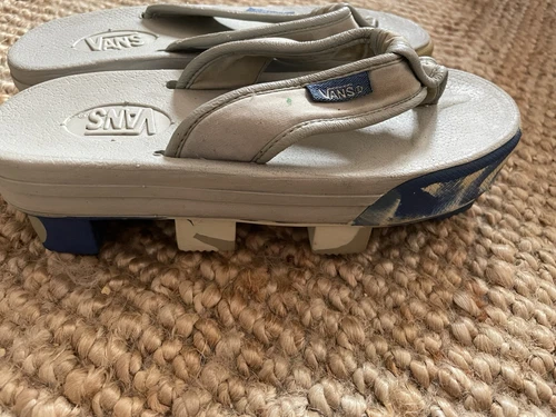 Vintage Vans rari sandali giapponesi Geta