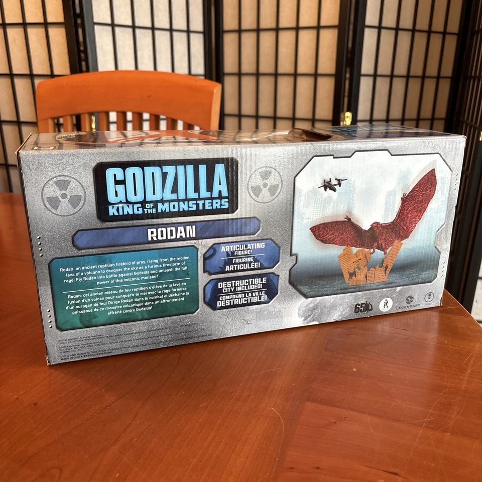 Jakks Pacific Godzilla: King of the Monsters King 2019 6" juego de caja Rodan nuevo Foto 4 de 4