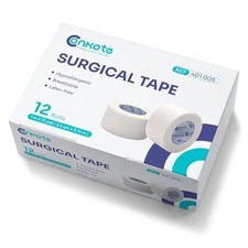 Soft Paper Surgical Tape Gentle Adhesion and 1" x 10 Yards White