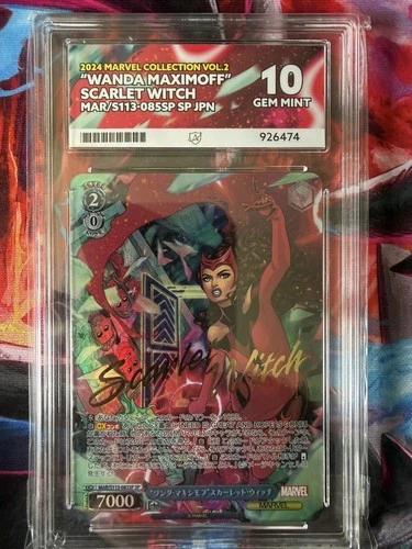 Weiss Schwarz Marvel Vol. 2 Wanda Maximoff MAR/S113-085SP Ace 10