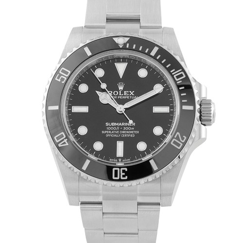 Rolex Submariner No-Date Steel Watch 124060