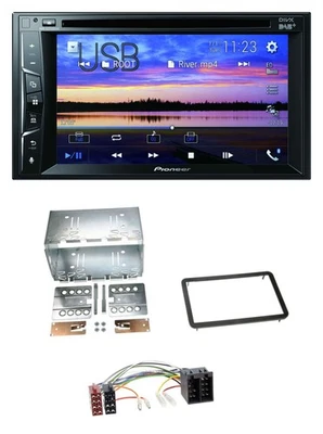 Pioneer Bluetooth 2DIN USB DVD DAB MP3 Autoradio für Alfa Romeo 159 Brera Spider - Bild 1 von 4