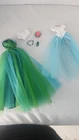 Vintage Barbie *Senior Prom Dress & Accessories * Near Complete! Green/ Blue*💓