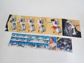 LEGO 6842 leaflet instructions f Space Shuttle Craft 1981 Inspection Spacecraft
