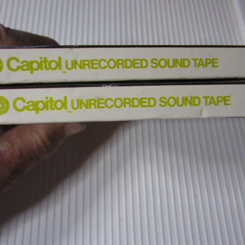 Cinta de sonido Capitol 2-1970 sin grabar 7" carrete a carrete caja hippie nueva de colección Foto 2 de 4