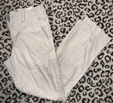 EUC AEO American Eagle slim straight khaki pants men's 26x28 Flat Front Chino