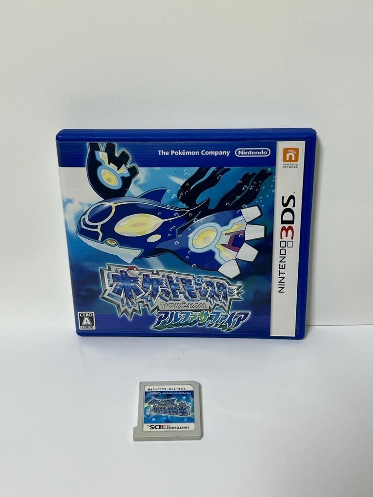 3DSアルファサファイヤ Nintendo 3DS Pokemon Alpha Sapphire Japanese Version with Box US