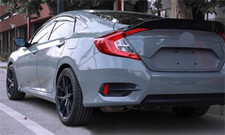 Glossy Black Jdm Style Rear Trunk Spoiler Wing For Honda Civic Sedan 2016-2021 Glossy Black Jdm Style Rear Trunk Spoiler Wing For Honda Civic Sedan 2016-2021