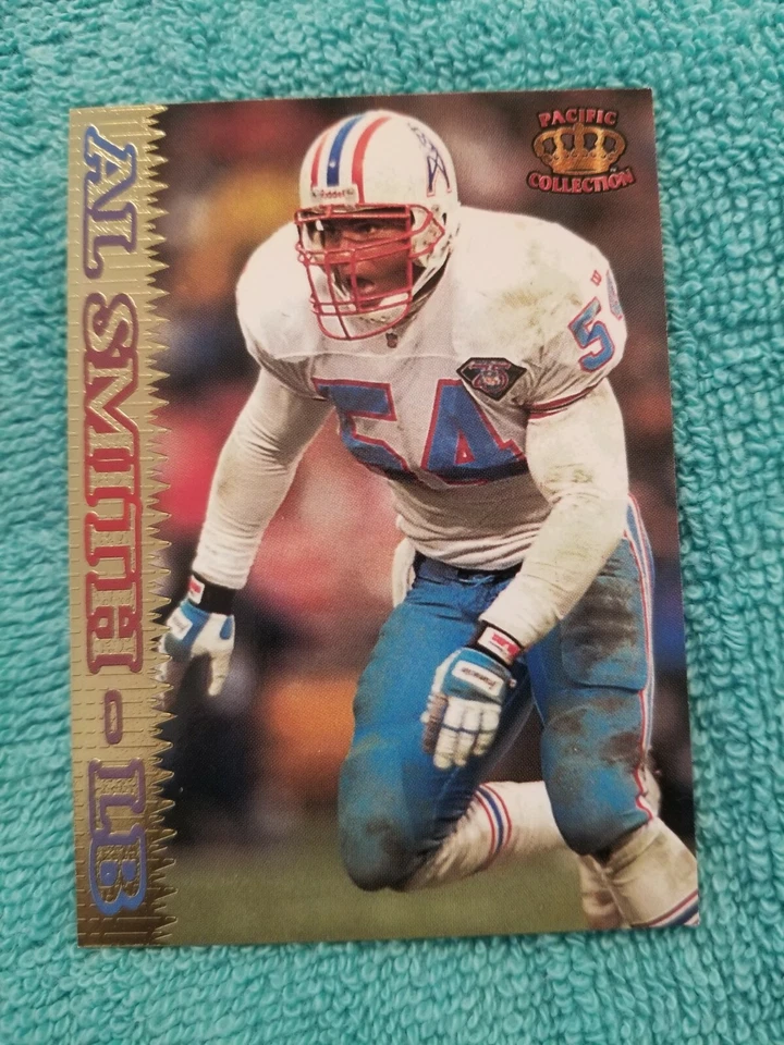 1995 PACIFIC AL SMITH #446 HOUSTON OILERS  - Image 2 of 3