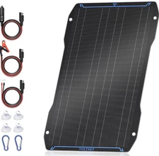 30W 12V Pro Flexible Solar Panel Car Battery Charger Trickle Waterproof RV Camp