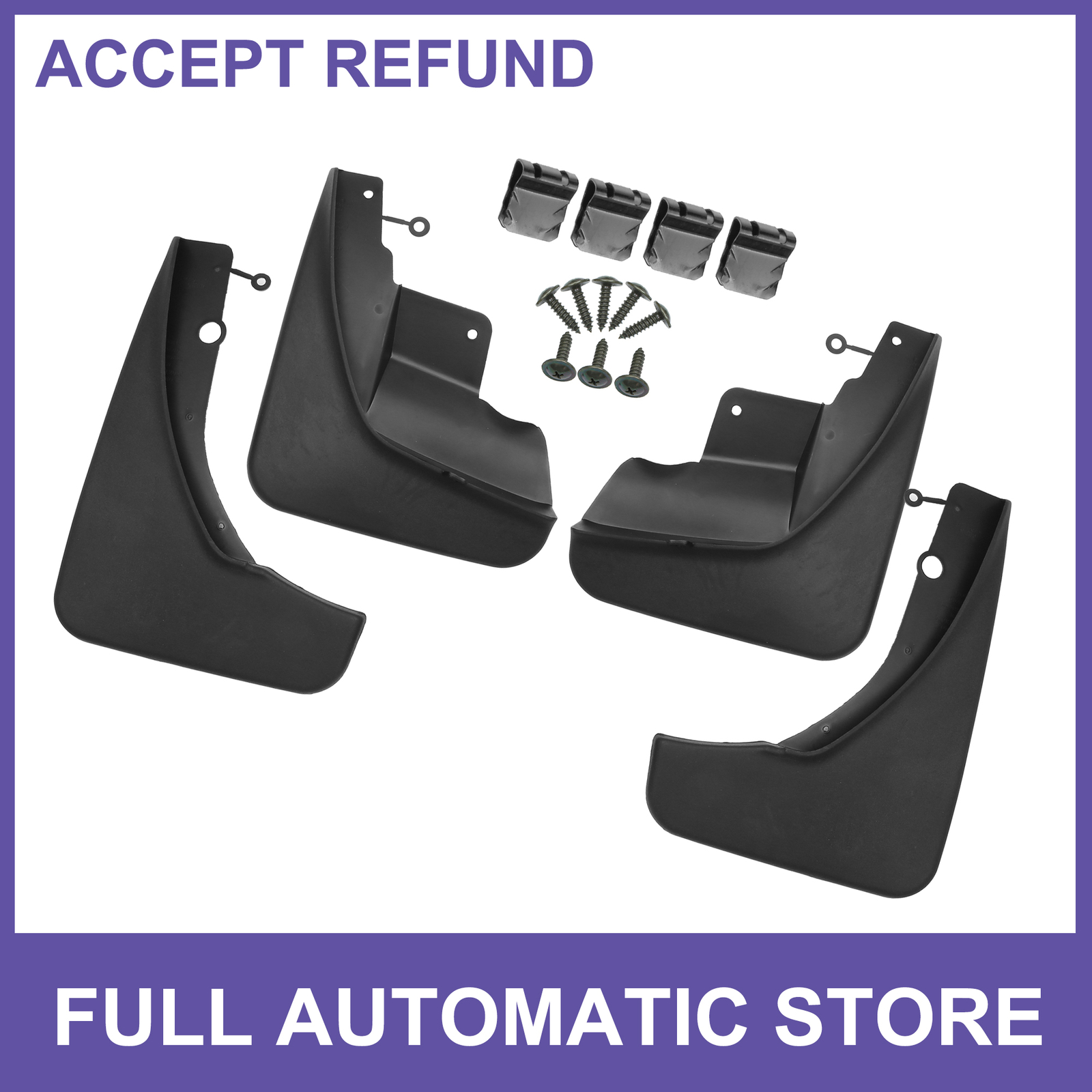 Mud Flaps Splash Guard Wheels Protection 1 Set Custom for Jeep Grand Cherokee-image