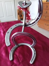 Made in USA Hand Crafted Horseshoe Art Cowboy Art Marked St Croix Forge 000 LITE