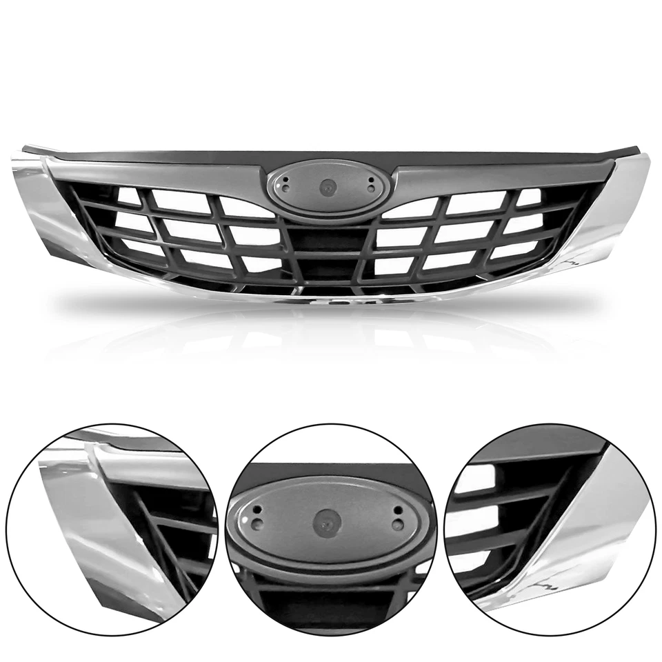 Front Grille Grill Assembly For 2008-2011 Subaru Impreza 91121FG001 - Изображение 2 из 4