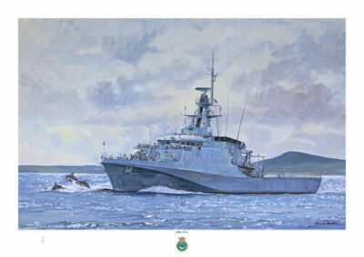 HMS SPEY -  A3 size art print 