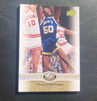 2011 UD All Time Greats David Robinson GOLD SPECTRUM 4/5 #67 Super Rare! Only 5!