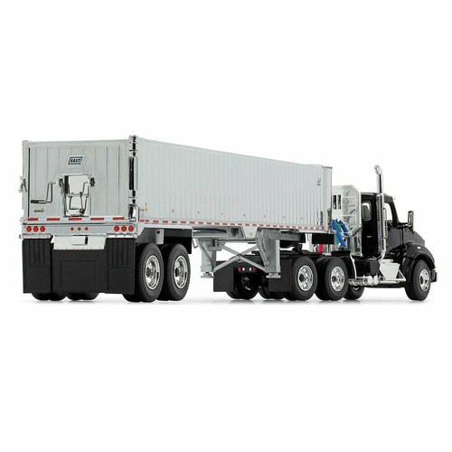 KENWORTH T880 CON RIMORCHIO CON CASSONE RIBALTABILE EAST GENESIS FG 50-3452 SCALA 1/50 - Foto 5 di 5