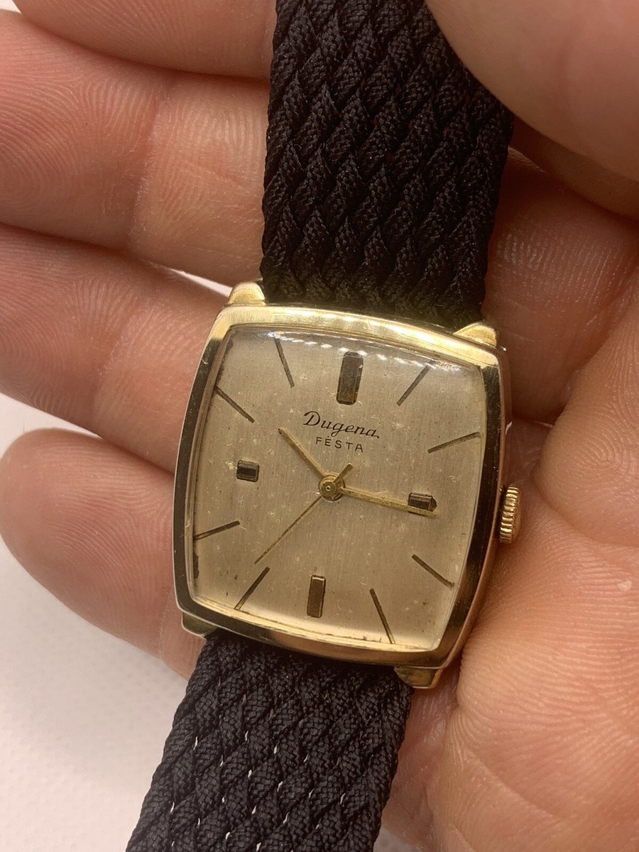 Vintage Uhren Dugena Festa Dugena Festa 17 Rubis Mechanical Watch - Main Image