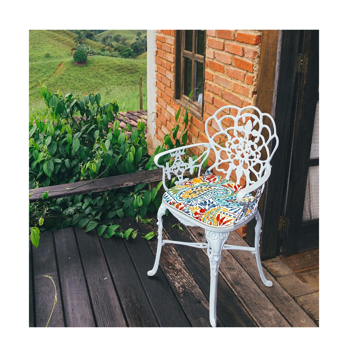 LVTXIII Indoor/Outdoor Chair Cushions Seat Cushions with Ties