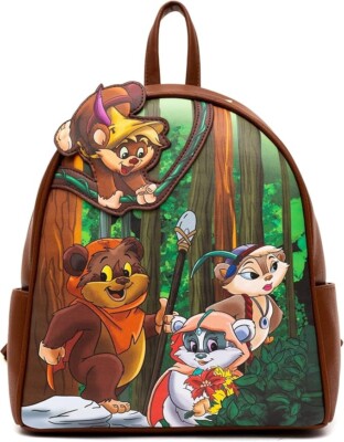 New Danielle Nicole Star Wars Endor, Ewok The Adventures Mini Backpack Brown