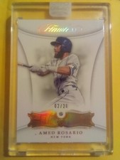 2018 Panini Flawless Amed Rosario Rookie RC Encased Diamond Gem Relic #2/20