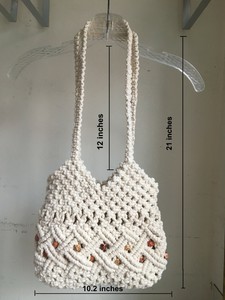 macrame tote bag pattern