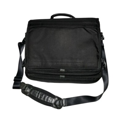 Tumi 26592DH Alpha Black T-Pass Laptop Expandable Brief Case Bag