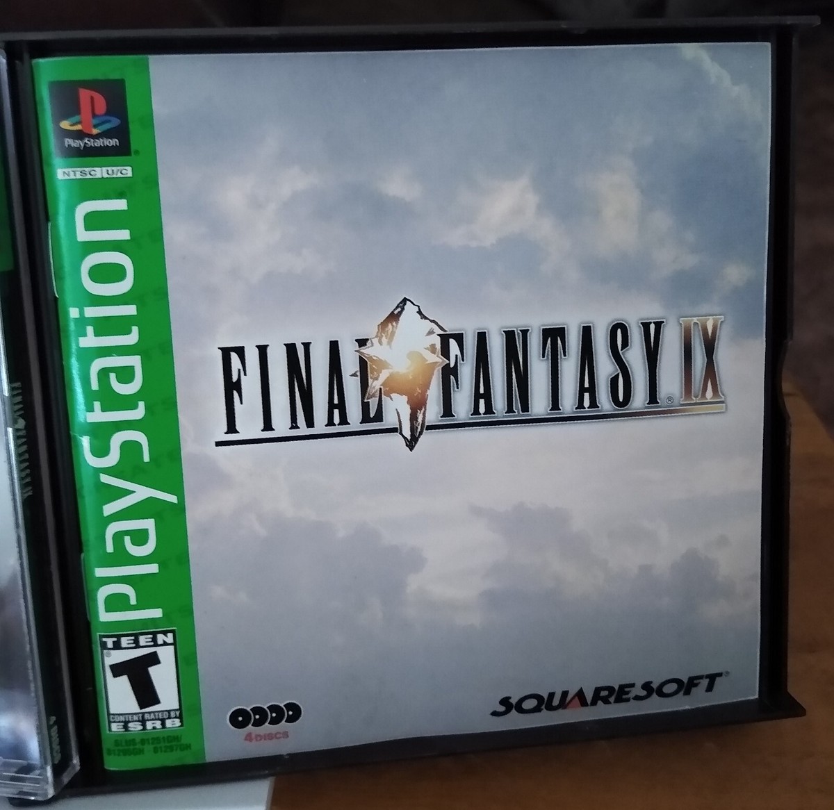 Final Fantasy IX Nine Sony PlayStation 1 PS1 CIB 4 Discs Manual