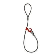 Sliding Hook Choker 5/8” X 12’ Wire Rope Tube Bay Hoist Gantry Material Sling®️