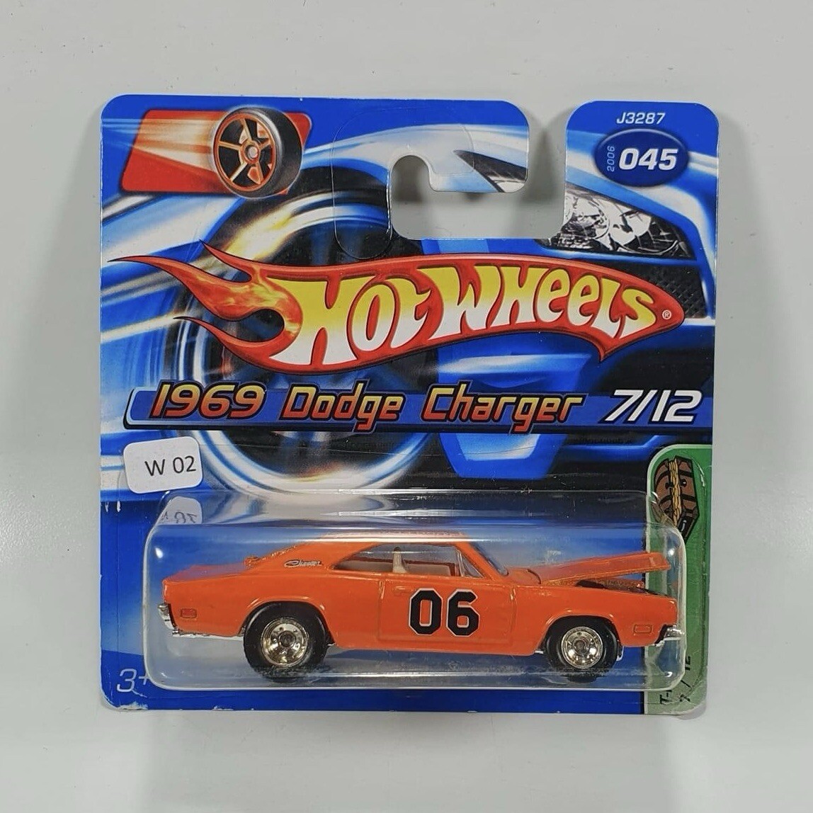 Hot Wheels Short Card Super Treasure Hunt 1969 Dodge Charger